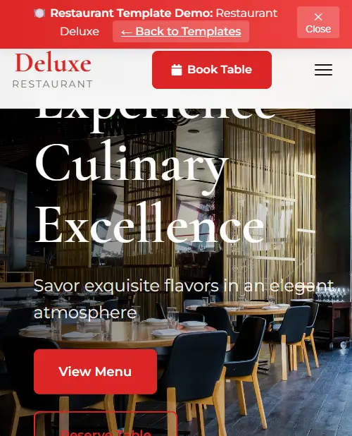 Restaurant Template